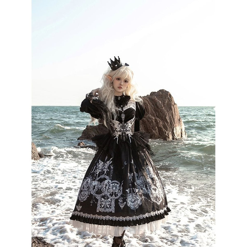 Mystical Butterfly Gothic Dress