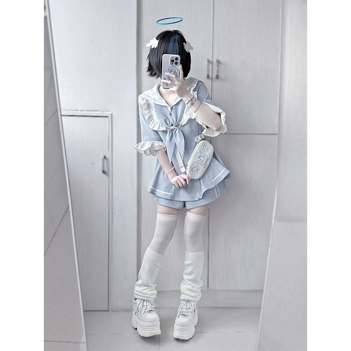 Subculture Angel Aesthetic Sleeve Ensemble