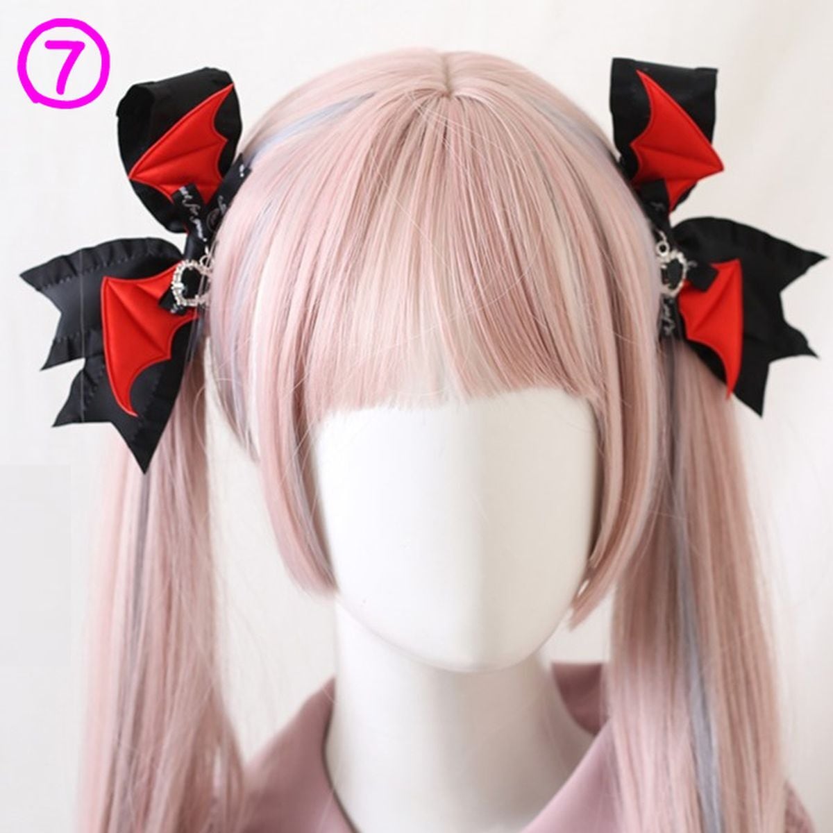 Little Devil Ribbon Hair Accessories
