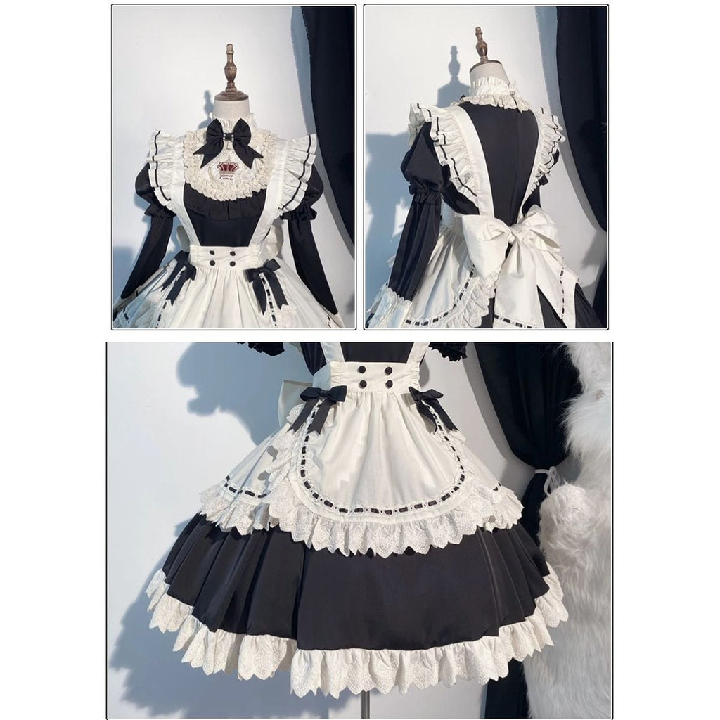 Frilled Victorian Cloud Maid Dress