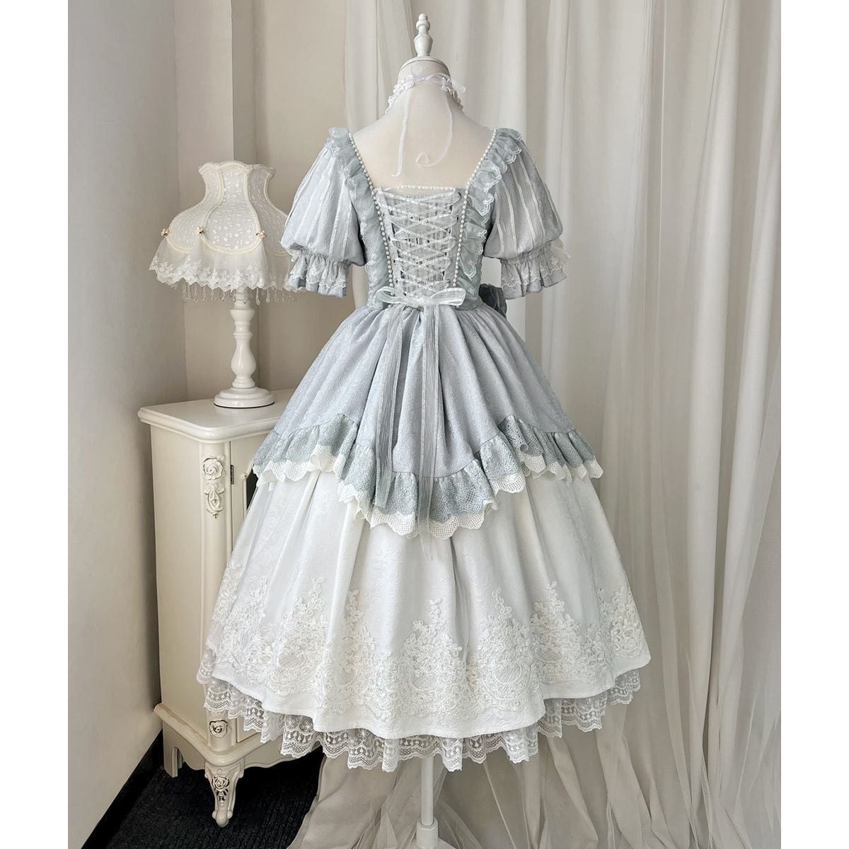 Graceful Short Sleeve Lolita Dress