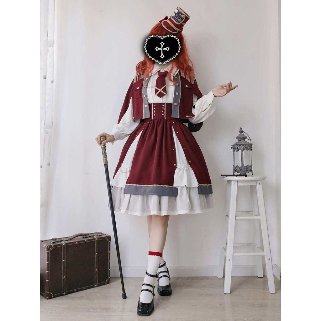 Girl Commander Military Lolita Set