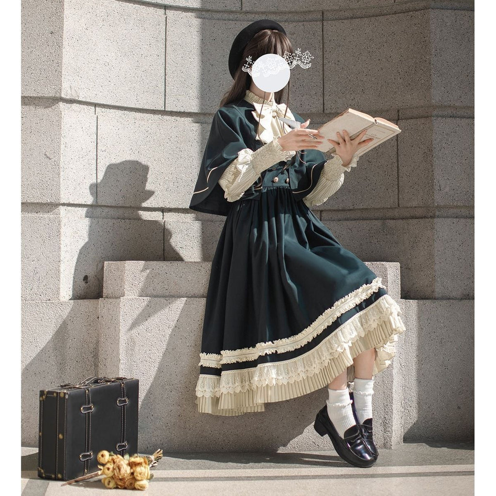 Elegant Magical Academy Cape Set