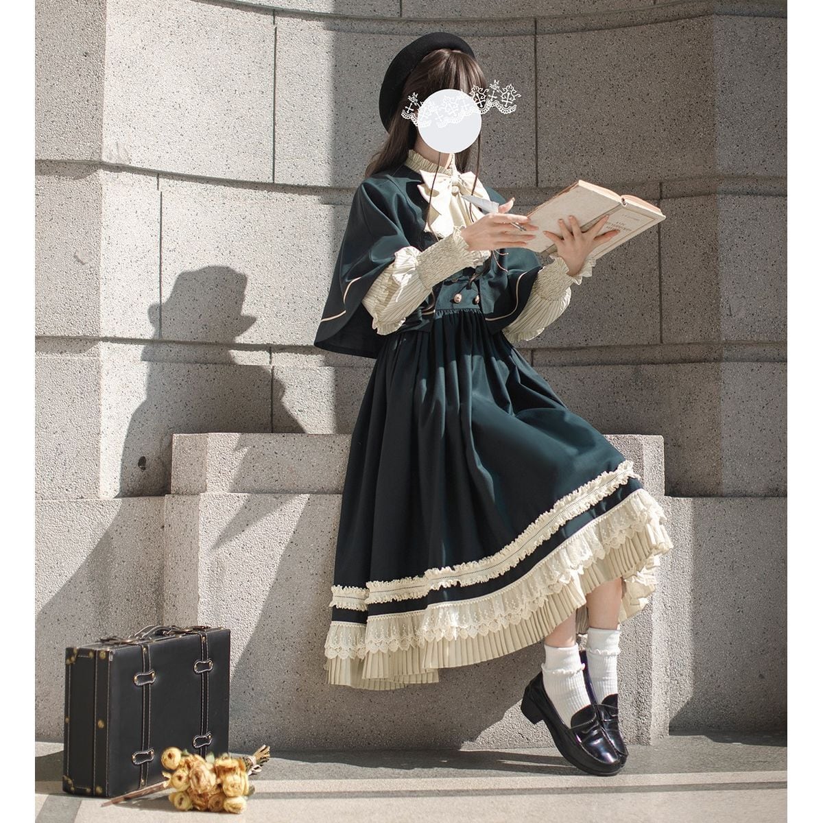 Elegant Magical Academy Cape Set