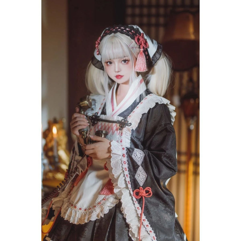 Japanese Lolita Maid Ensemble