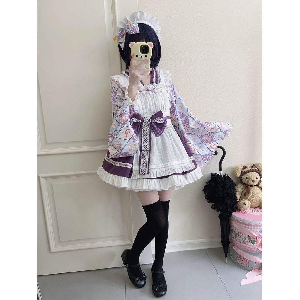 Japanese Style Frill Maid Outfit
