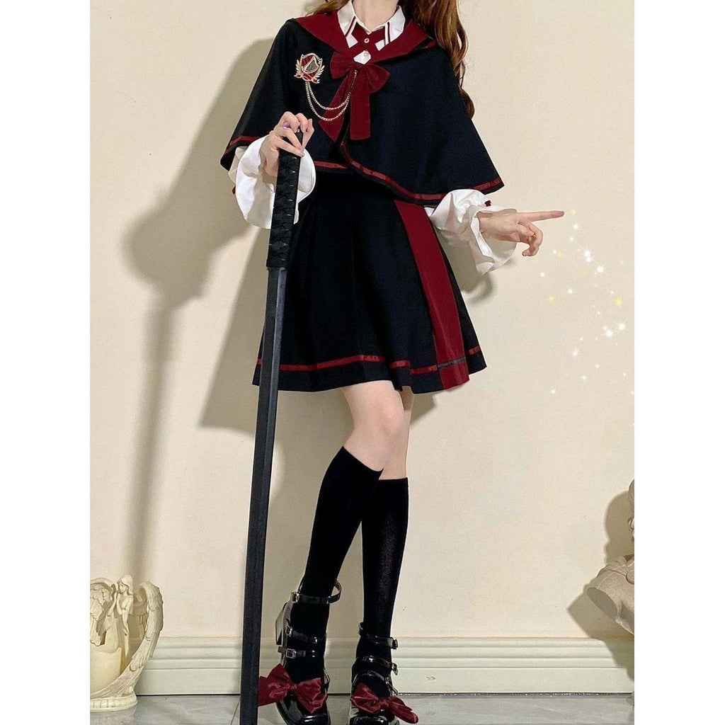 Wizard Academy Cape Outfit