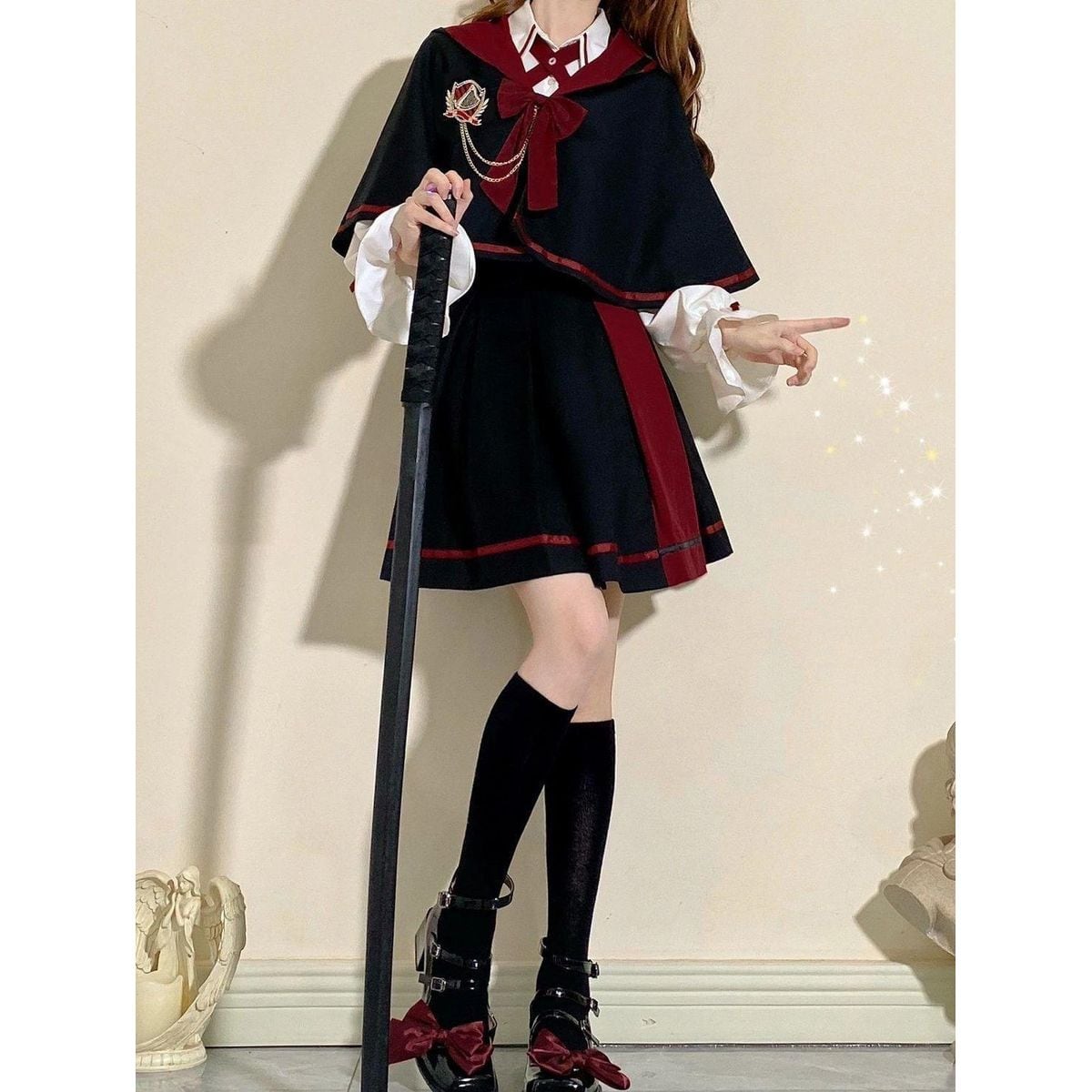 Wizard Academy Cape Outfit