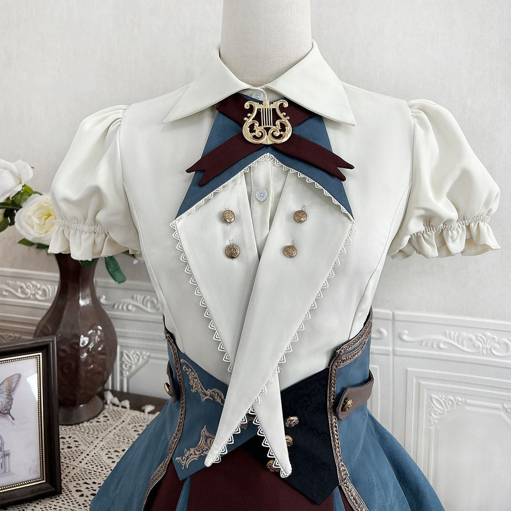 Steampunk Short Sleeve Ensemble