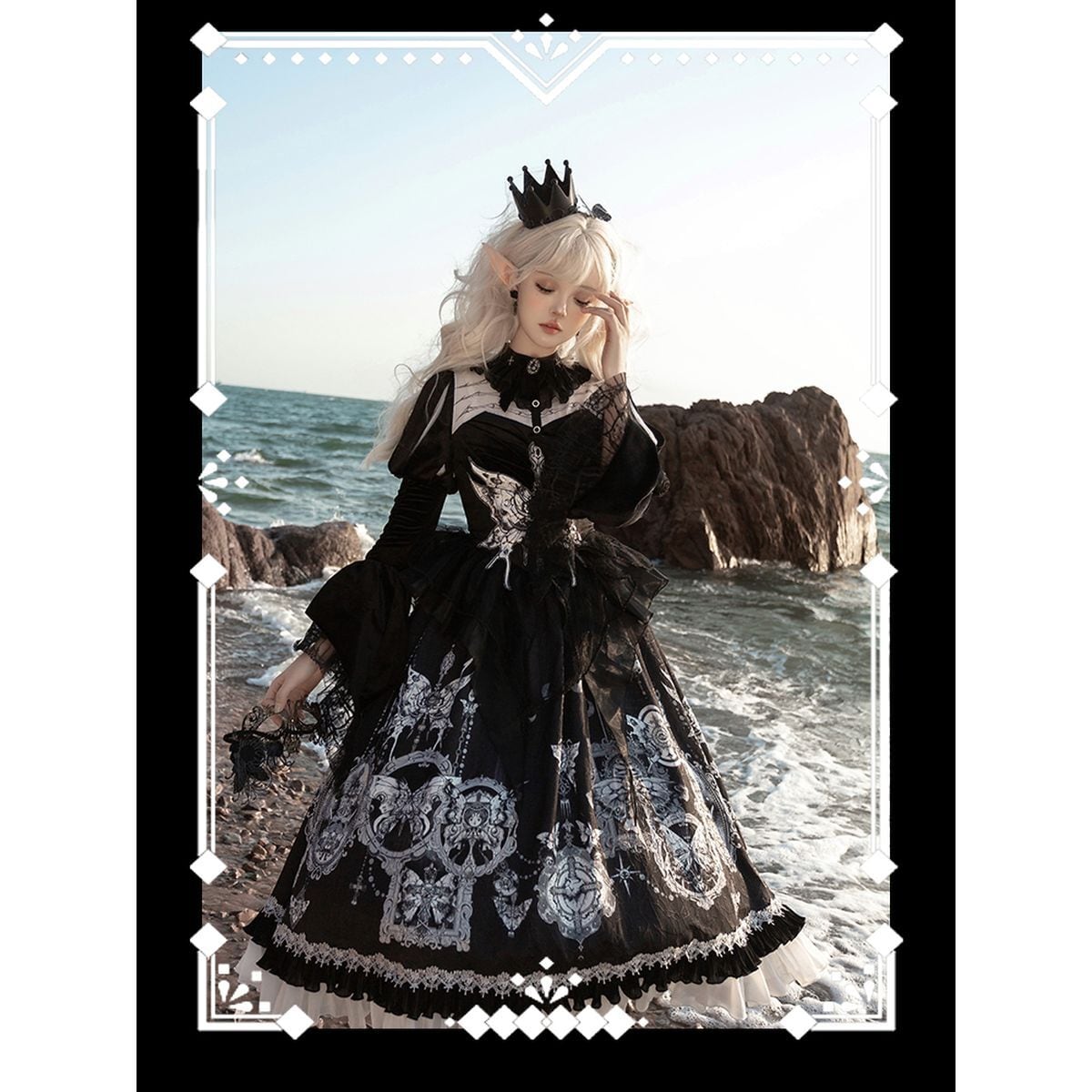 Mystical Butterfly Gothic Dress