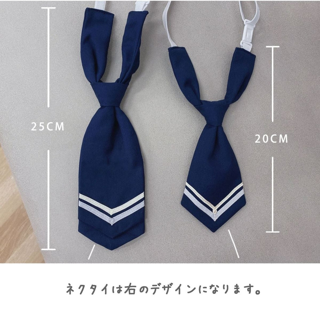 Elegant Sailor Collar Dress