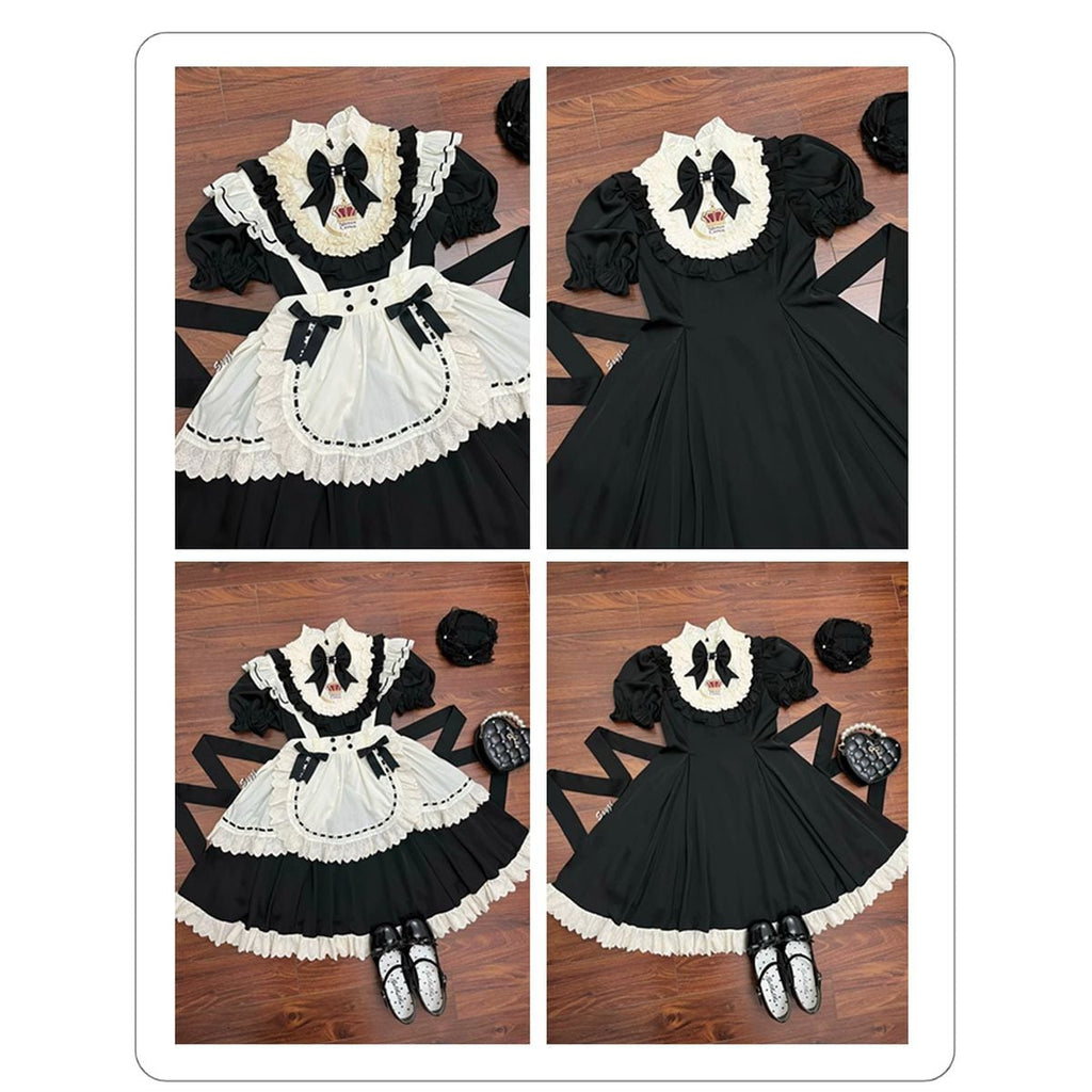 Frilled Victorian Cloud Maid Dress