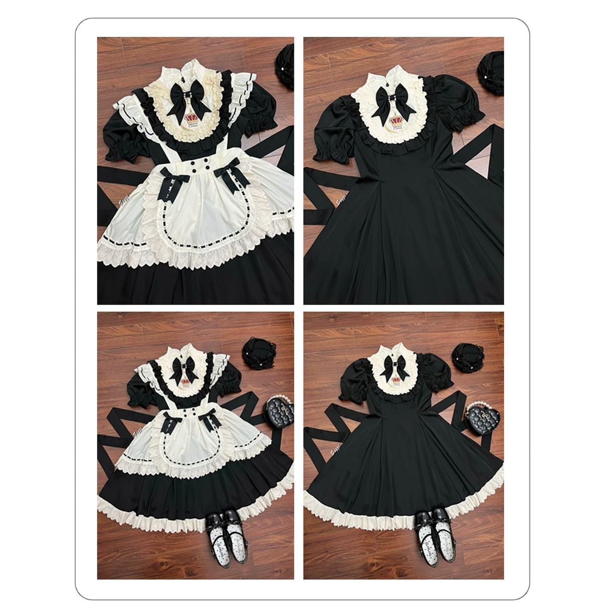 Frilled Victorian Cloud Maid Dress