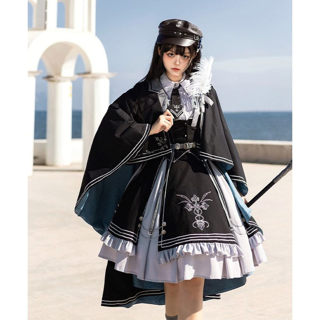 Elegant Military Lolita Ensemble