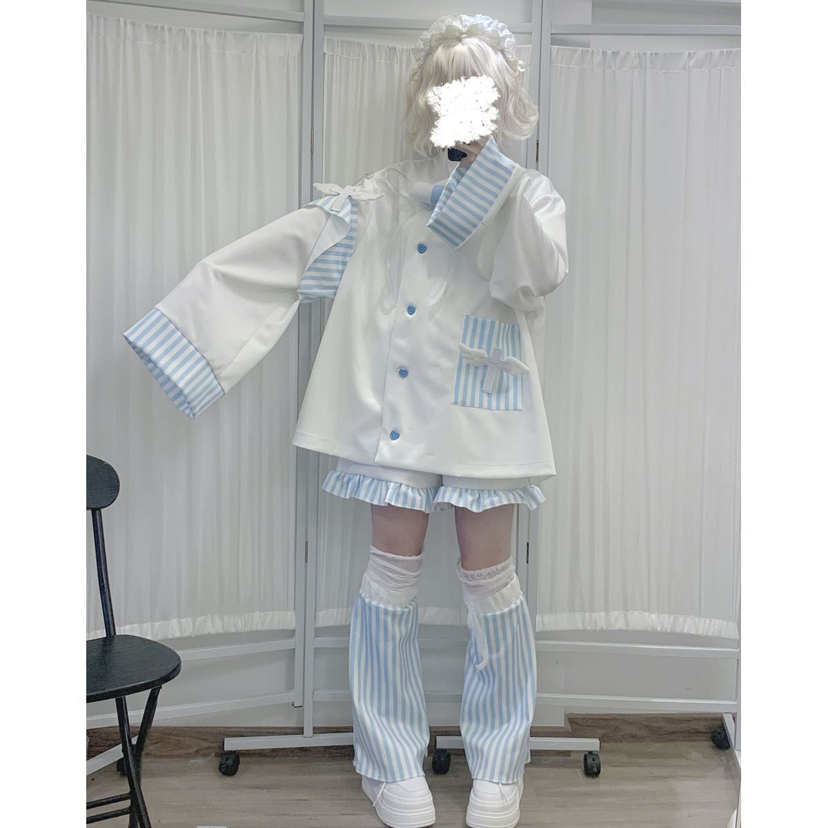 Aqua Angel Nurse Maid Outfit