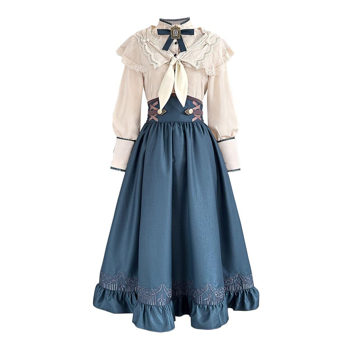 Elegant Long Skirt Set