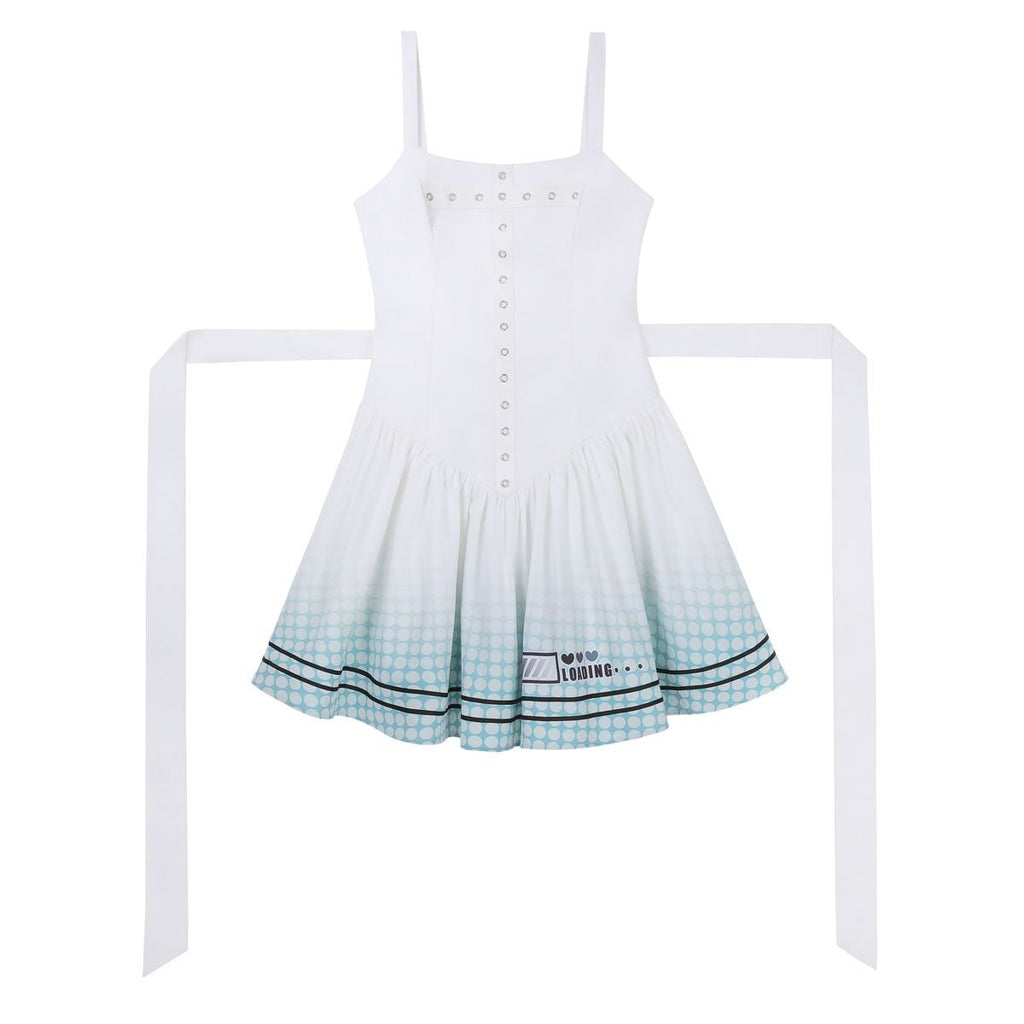 Cyberpunk Cat Ear Skirt Set