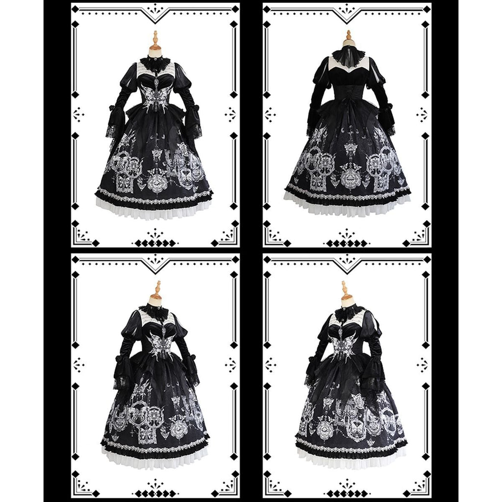 Mystical Butterfly Gothic Dress