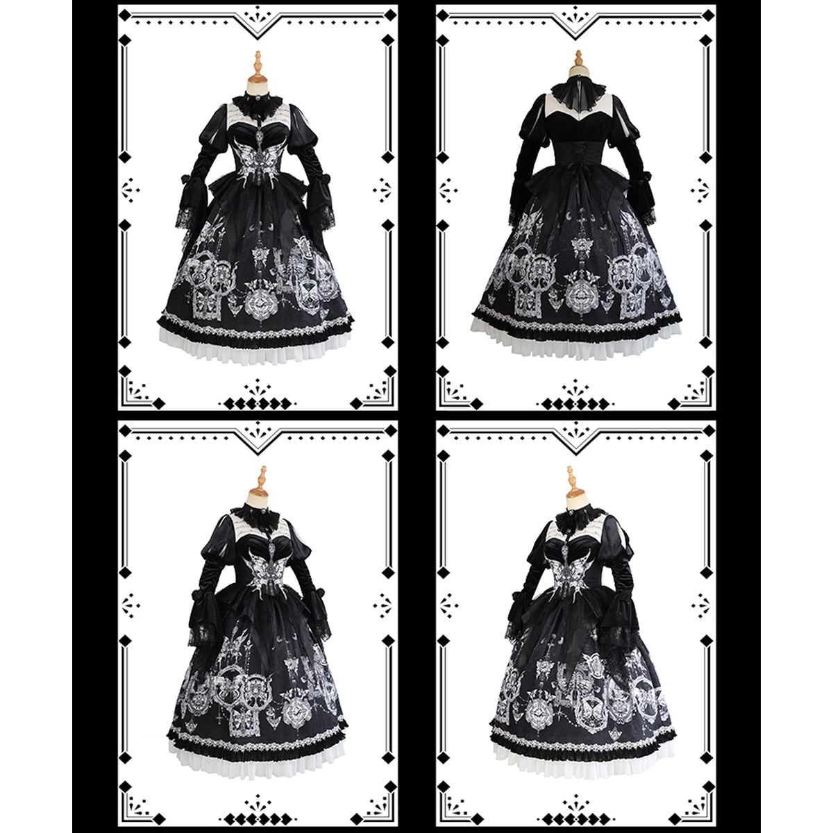 Mystical Butterfly Gothic Dress