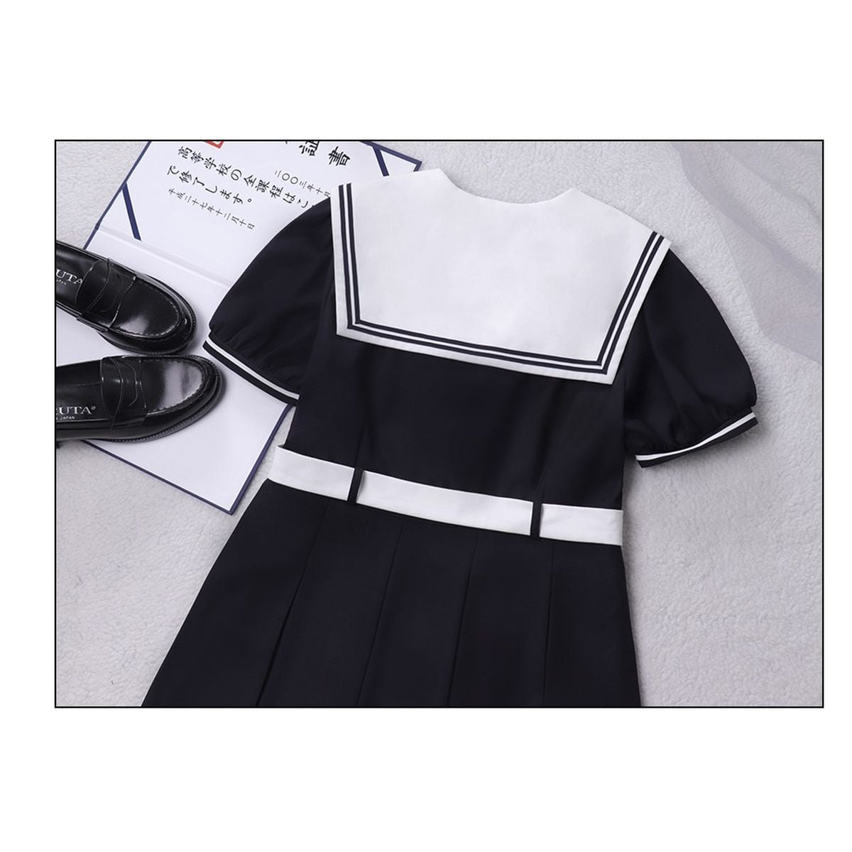 Cute Short Sleeve Sailor Outfit