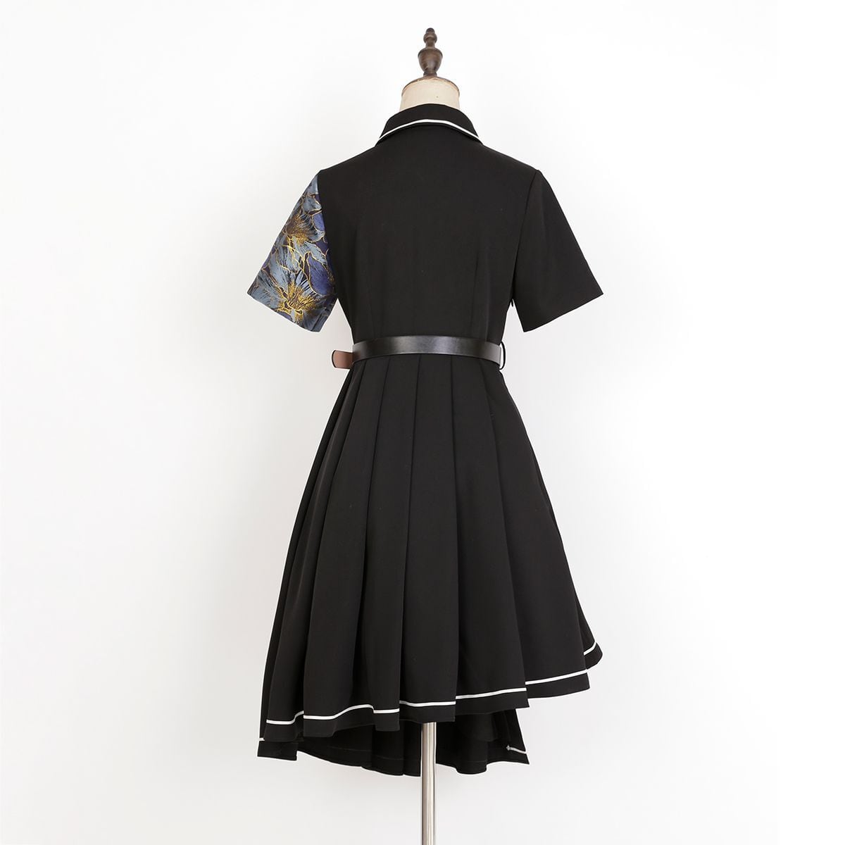 Stylish Asymmetrical Oriental Dress