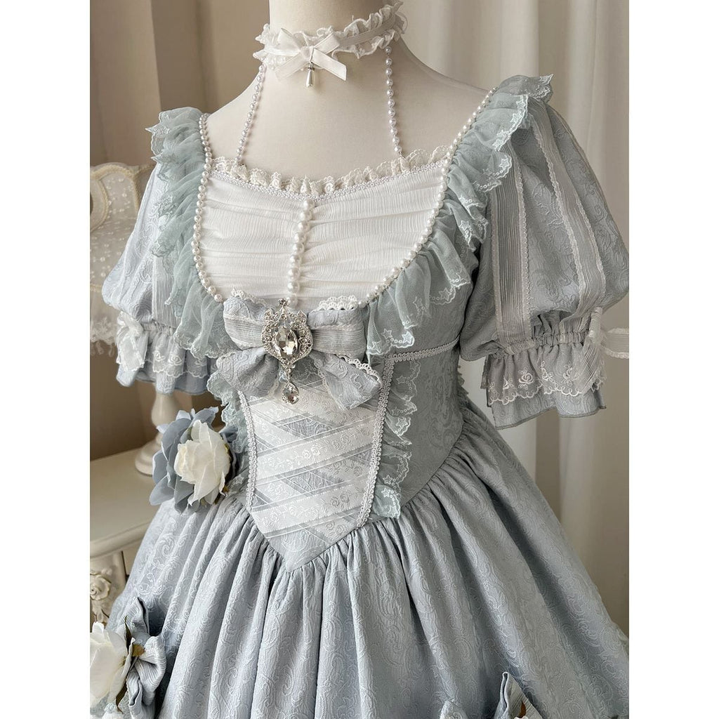 Graceful Short Sleeve Lolita Dress