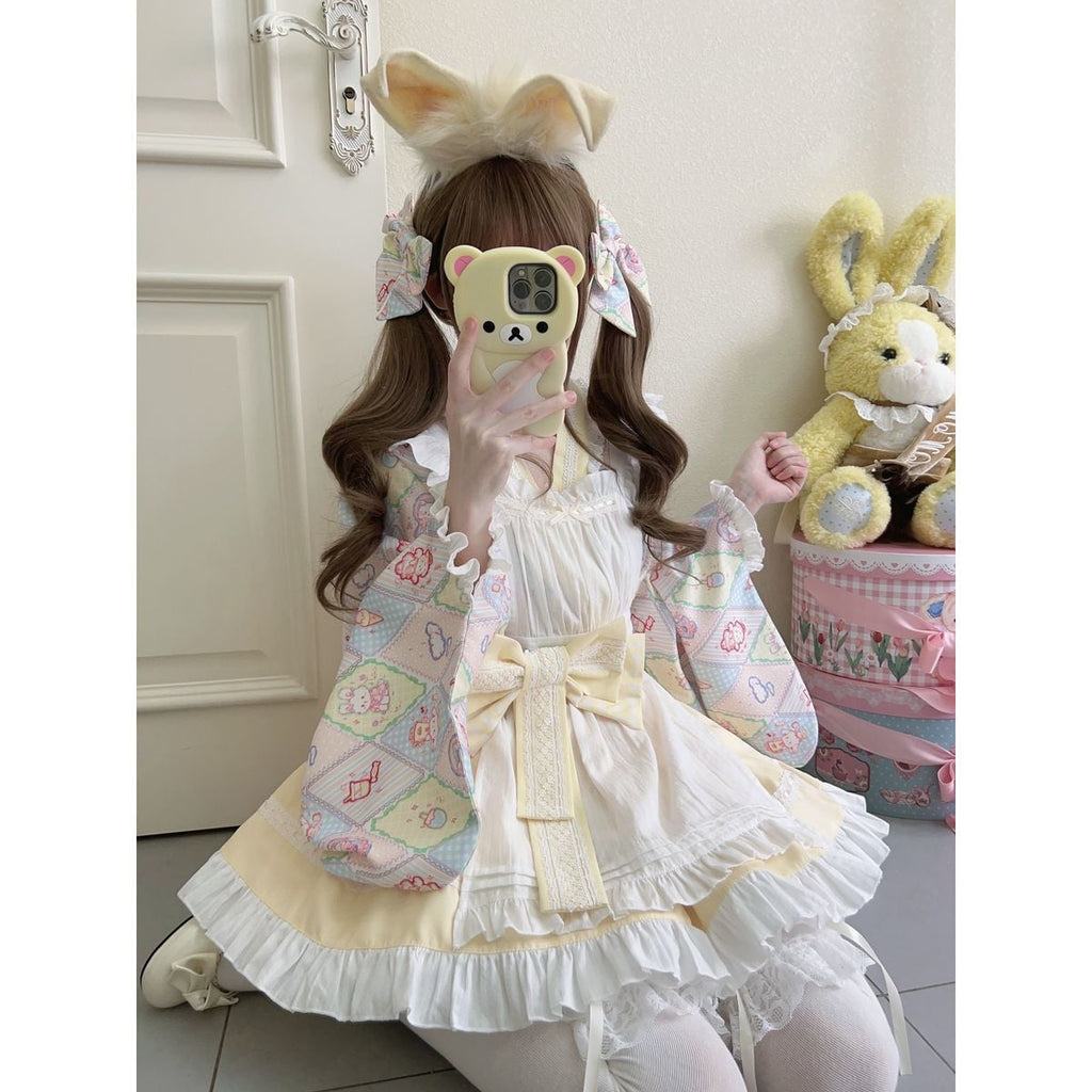 Japanese Style Frill Maid Outfit