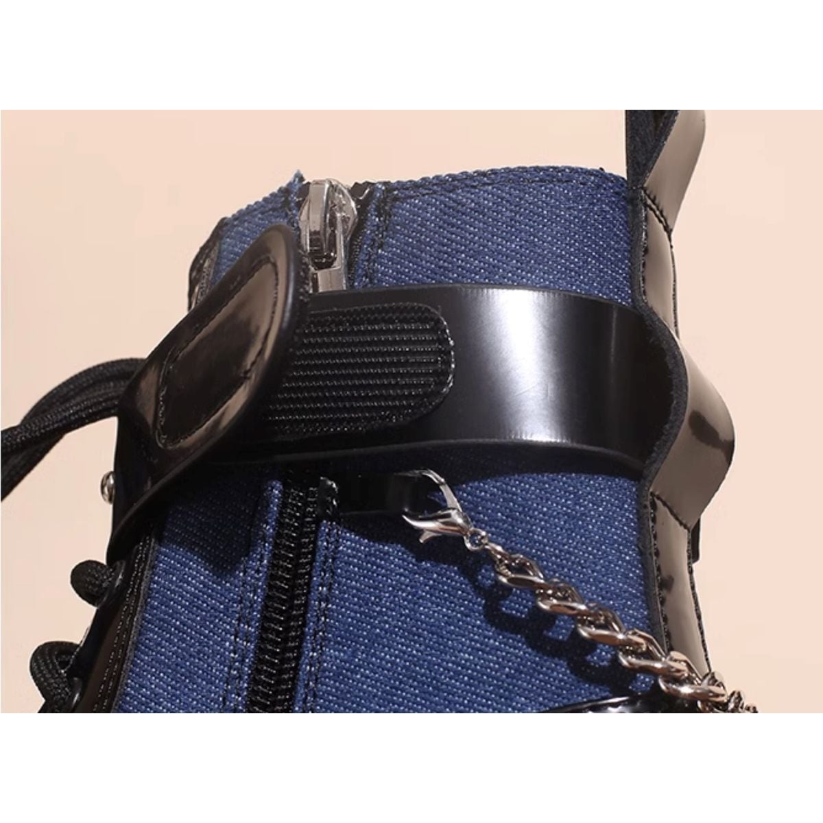 Butterfly Strap Chain Boots