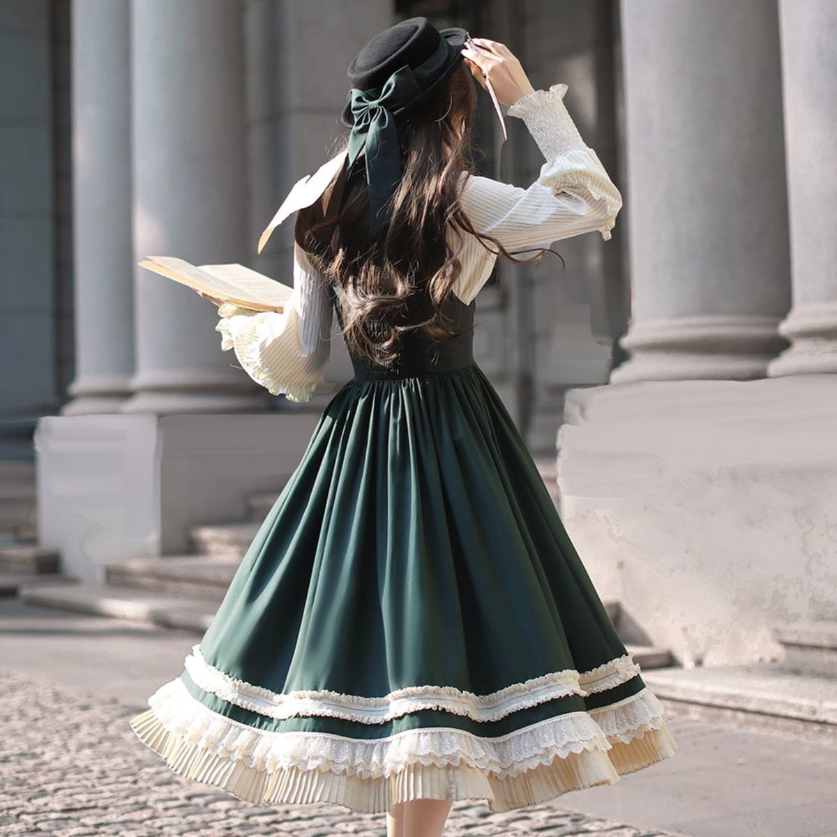 Elegant Magical Academy Cape Set