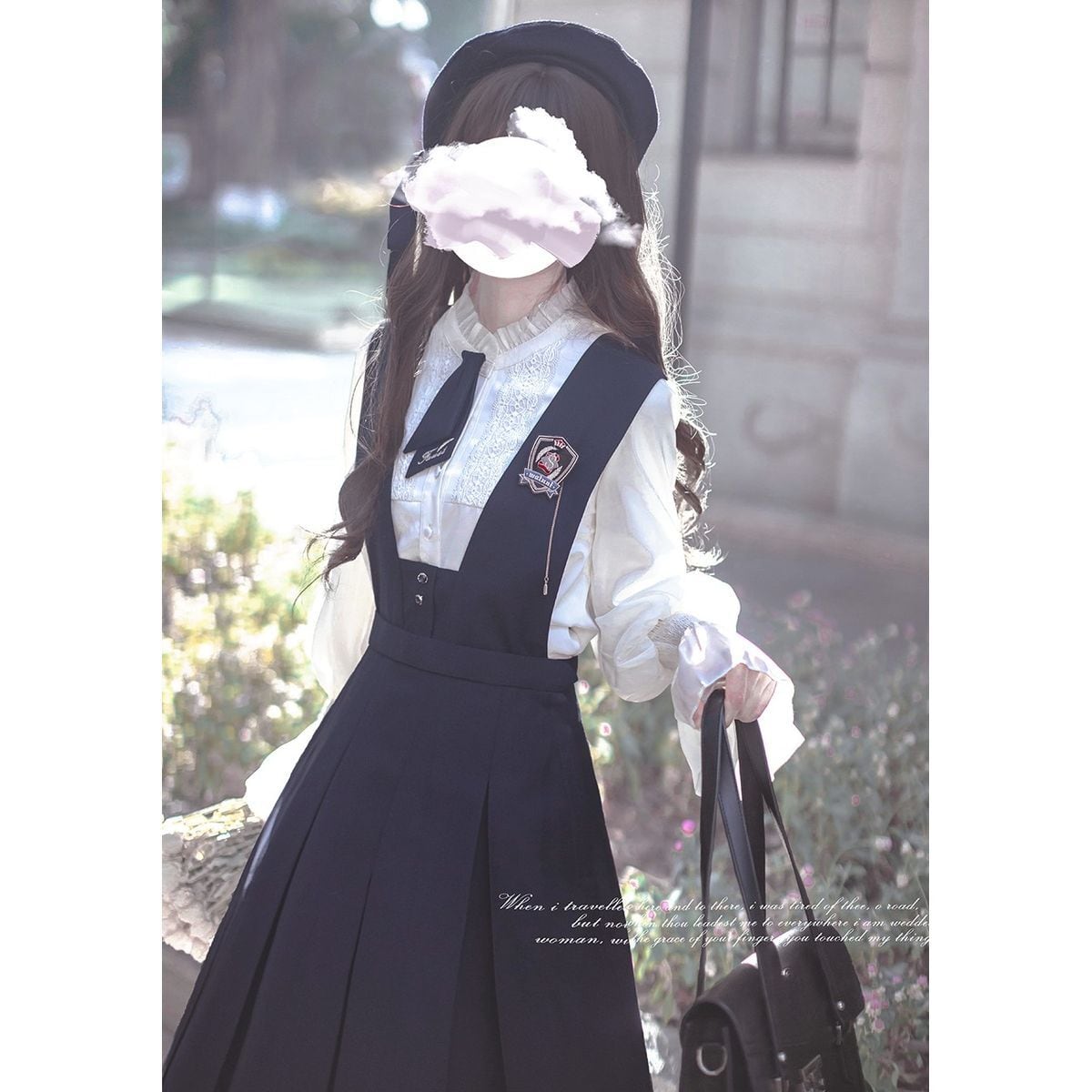 Chic Elegant Jumper Dress for School