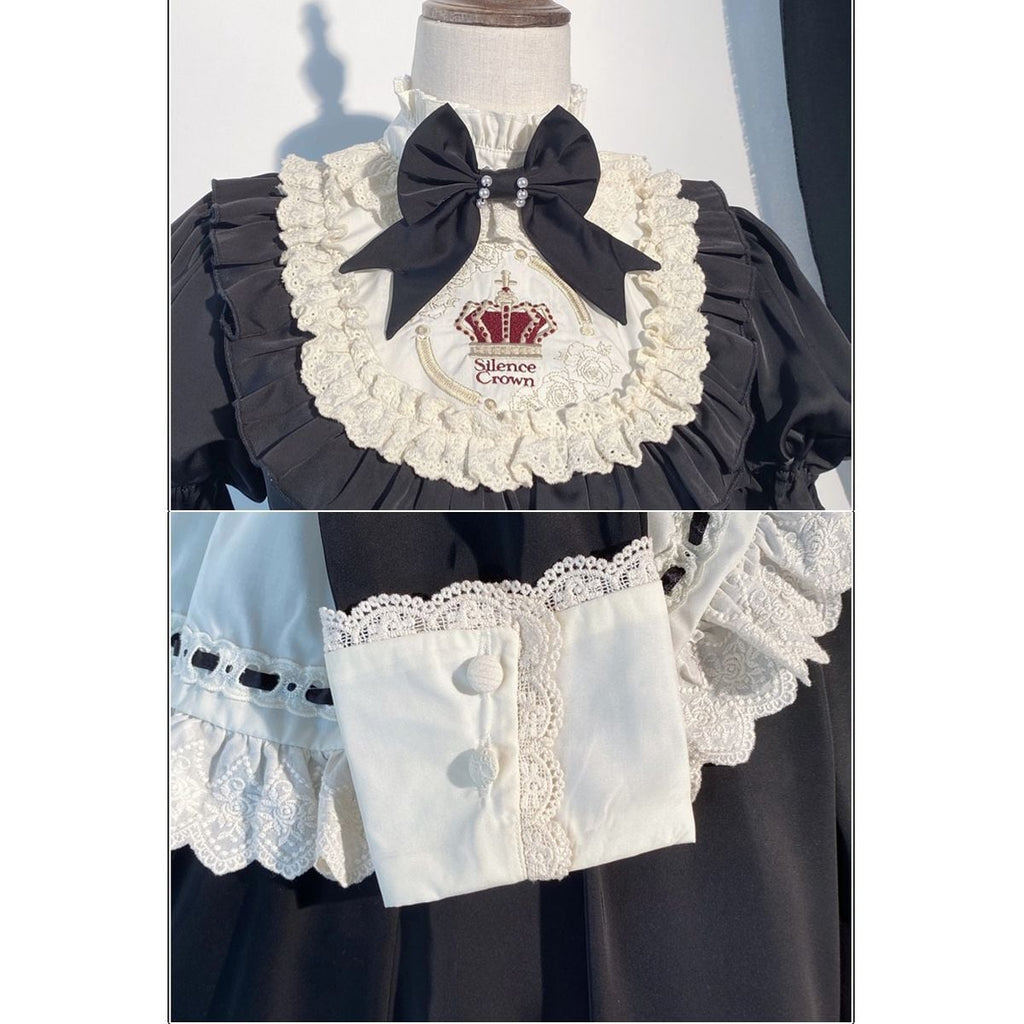 Frilled Victorian Cloud Maid Dress