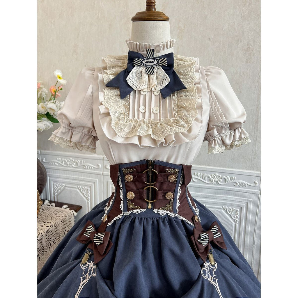 Victorian-Inspired Corset Ensemble