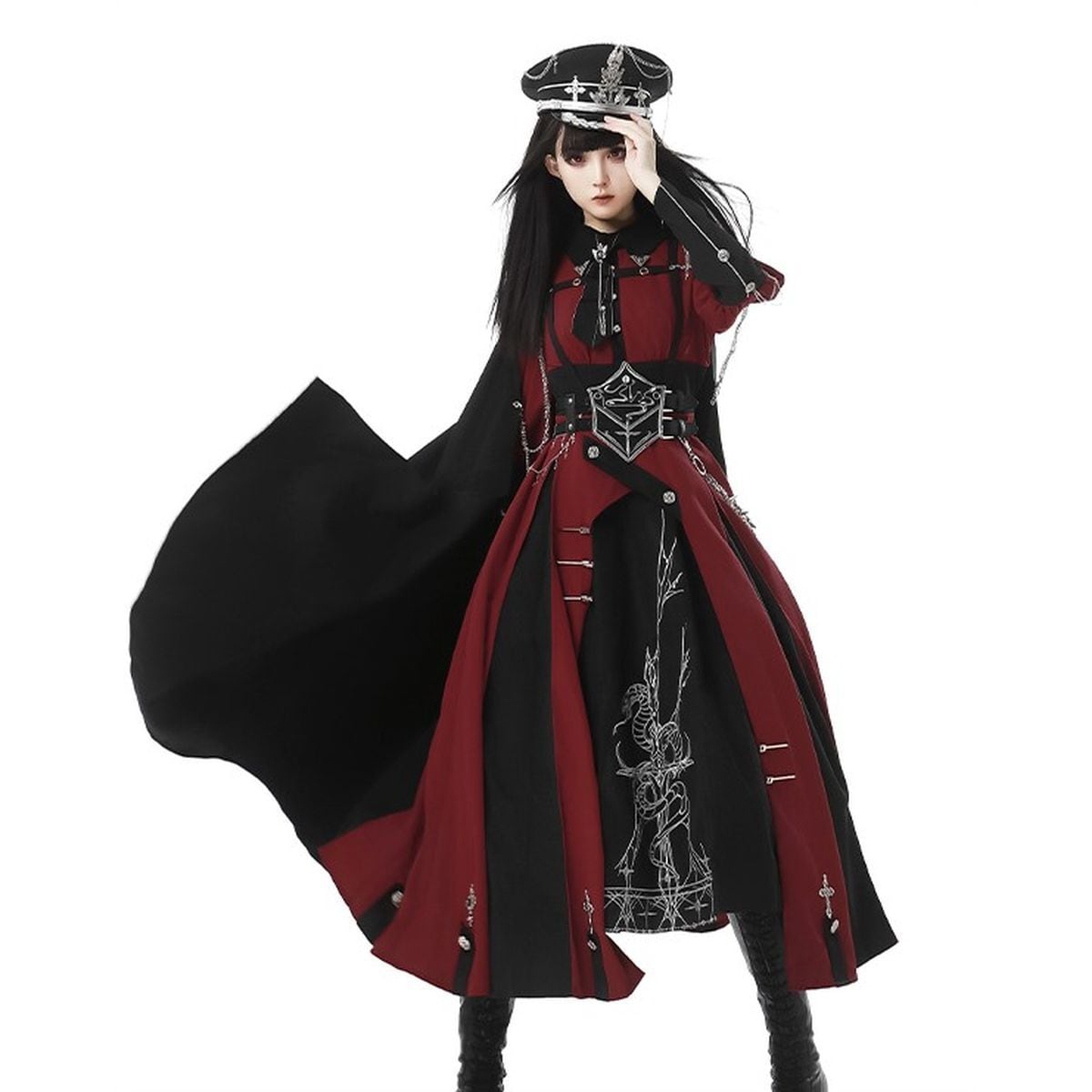 Regal Military Lolita Costume