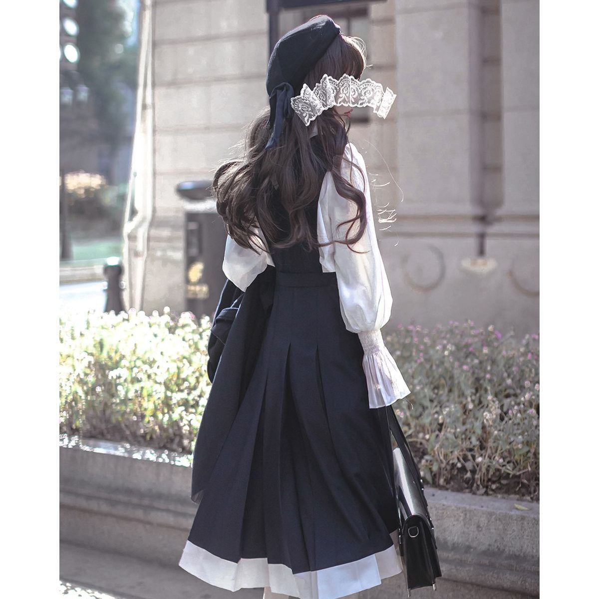 Chic Elegant Jumper Dress for School