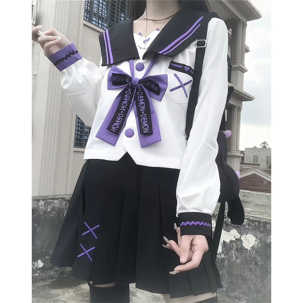 Angel and Devil Sailor Suit Set