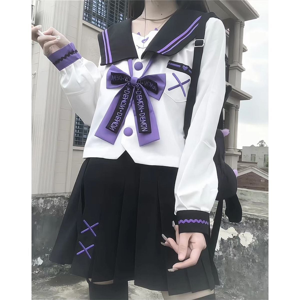 Angel and Devil Sailor Suit Set
