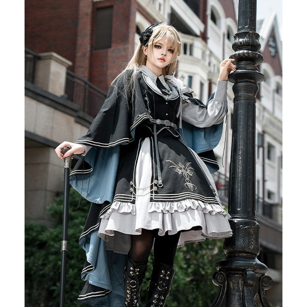 Elegant Military Lolita Ensemble
