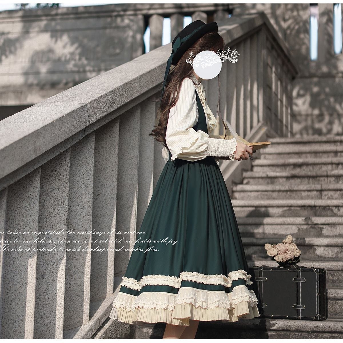 Elegant Magical Academy Cape Set