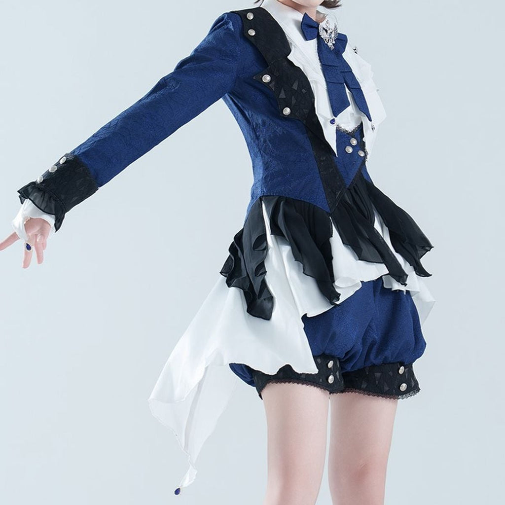 Regal Blue and White Prince Ensemble