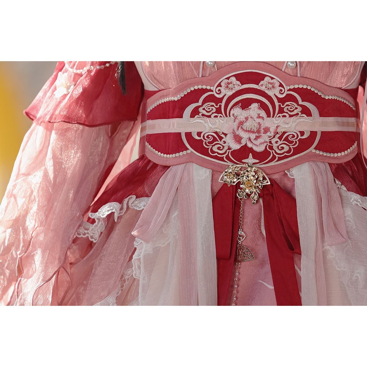 Elegant Frill Lolita Dress Ensemble