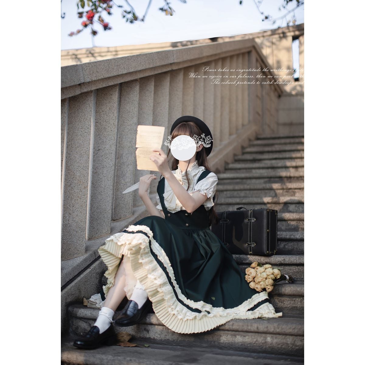 Elegant Magical Academy Cape Set