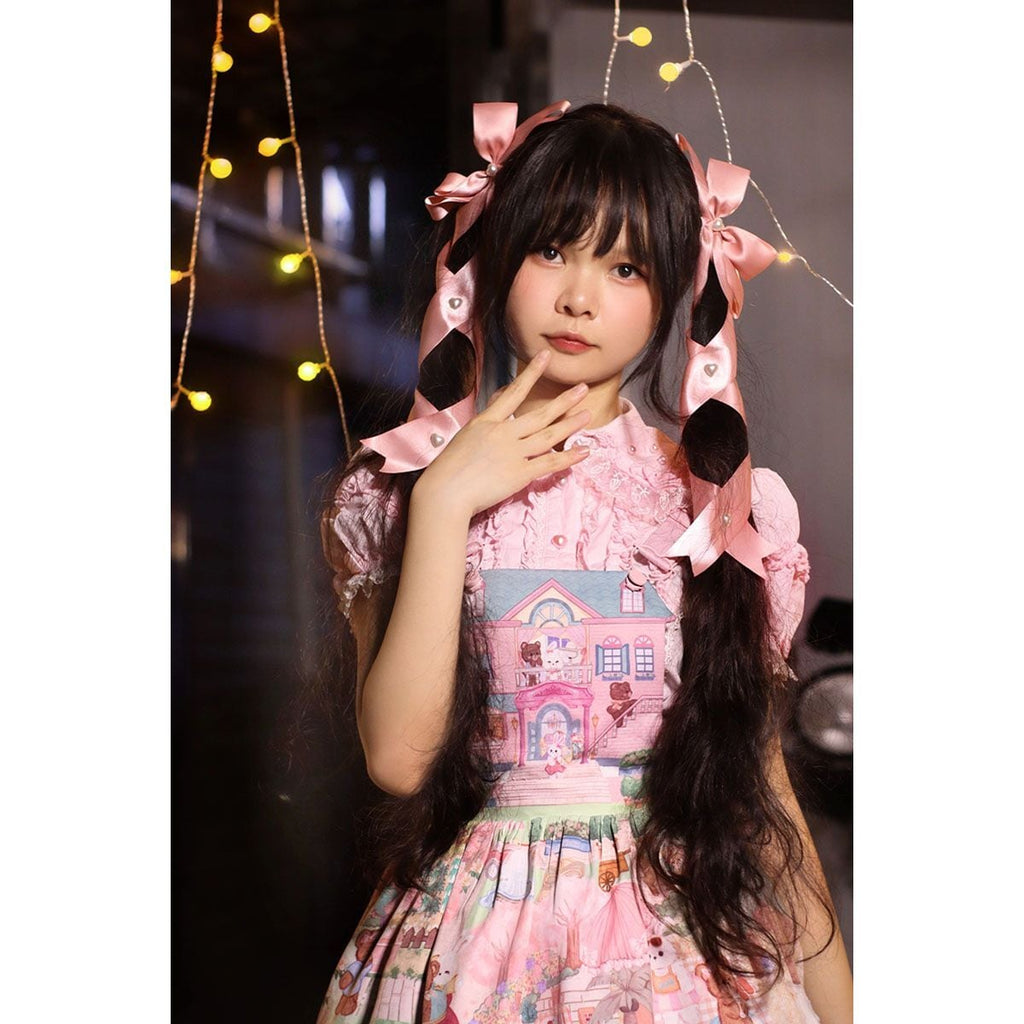 Kawaii Twin Tail Bow Hair Accessory