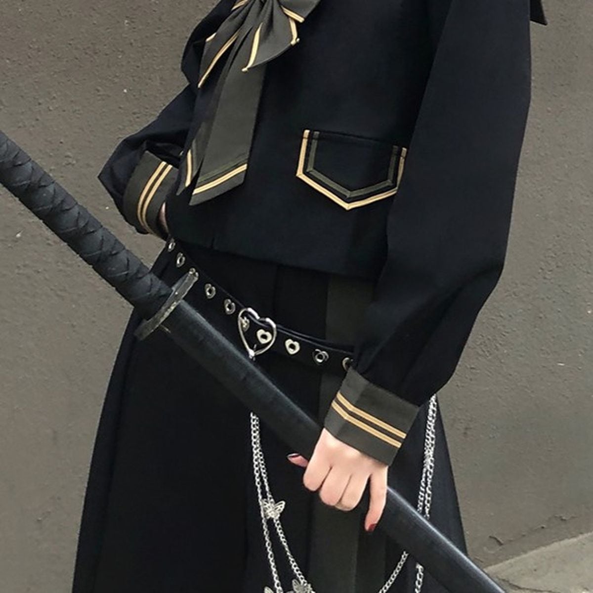 Double-Layered Sailor School Outfit