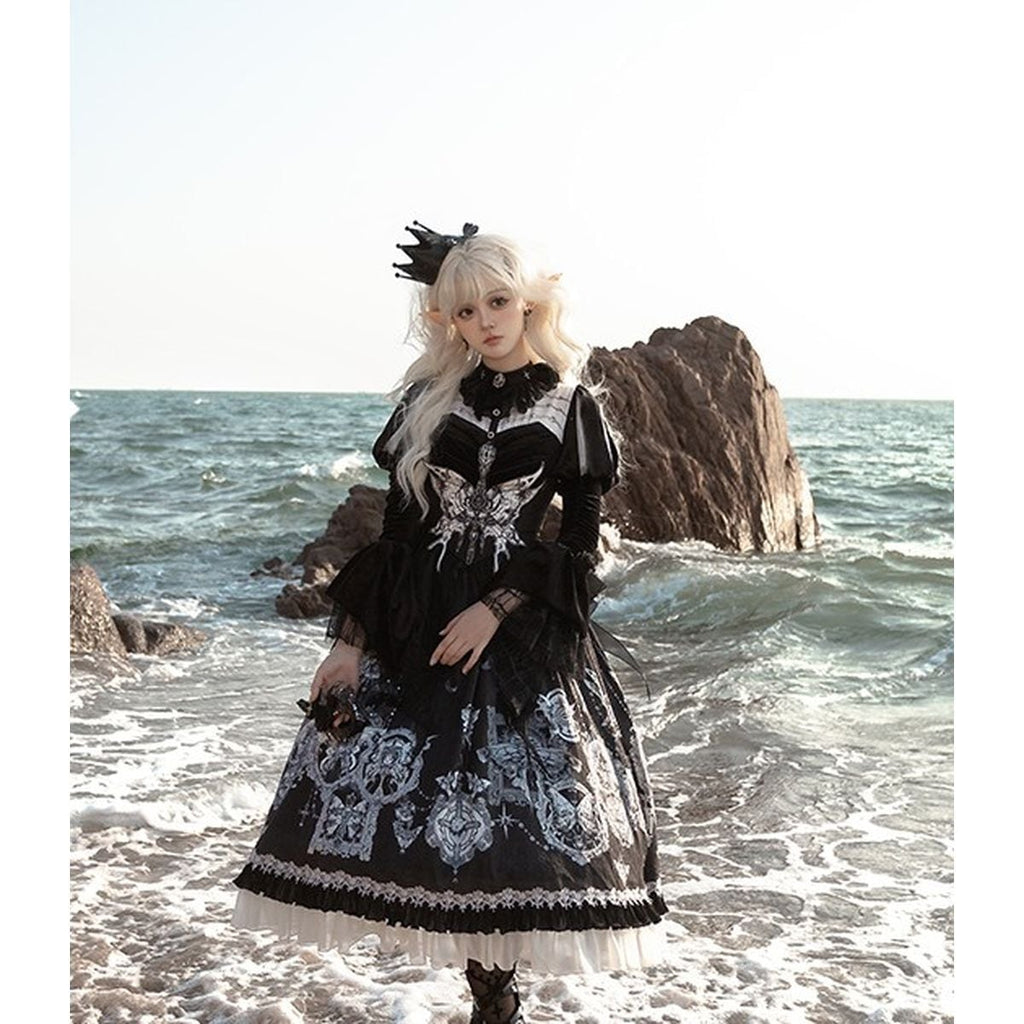Mystical Butterfly Gothic Dress