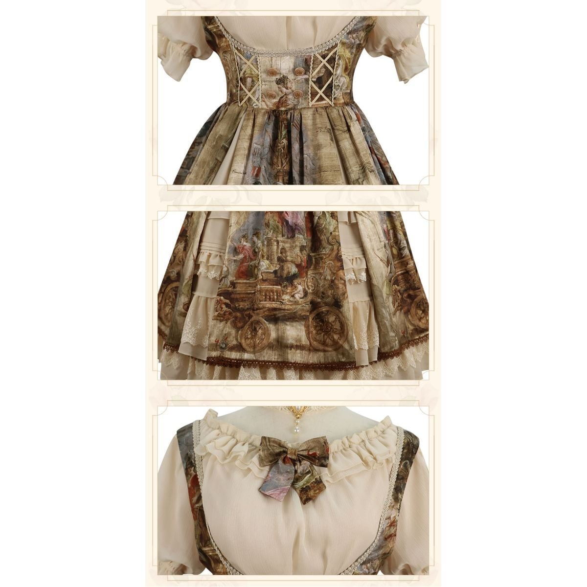 Renaissance Style Dress Set
