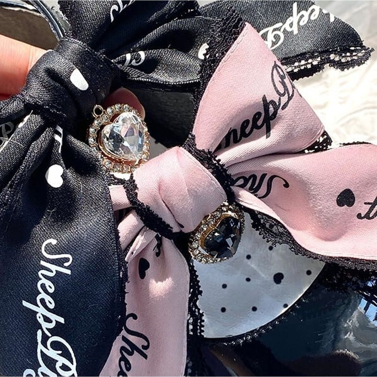 Jirai Kei Ribbon Platform Shoes