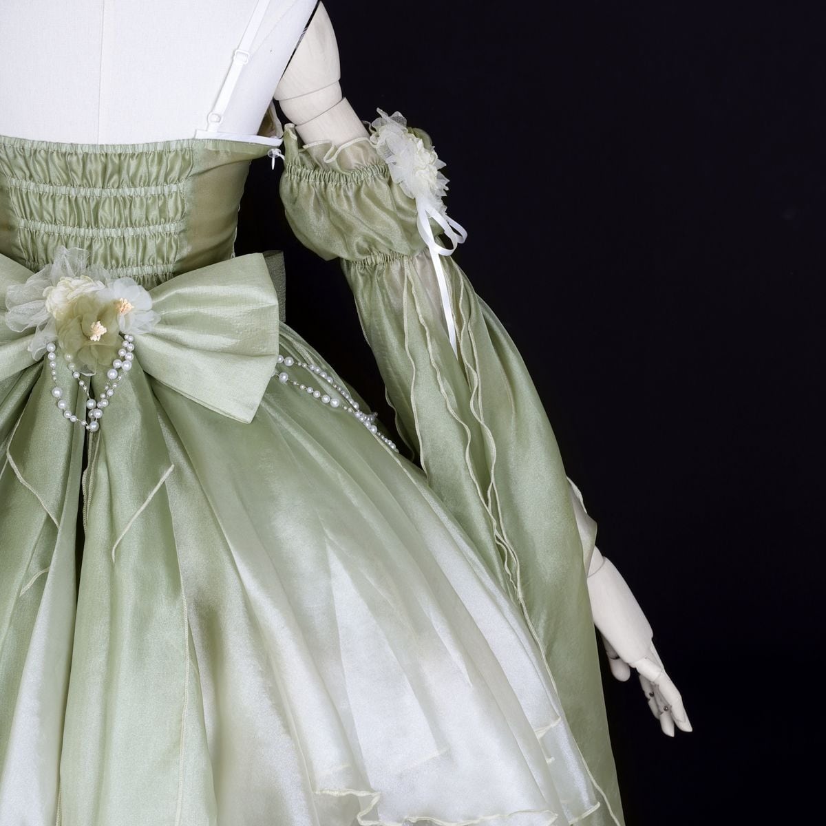 Butterfly Embroidered Chinese Dress Set