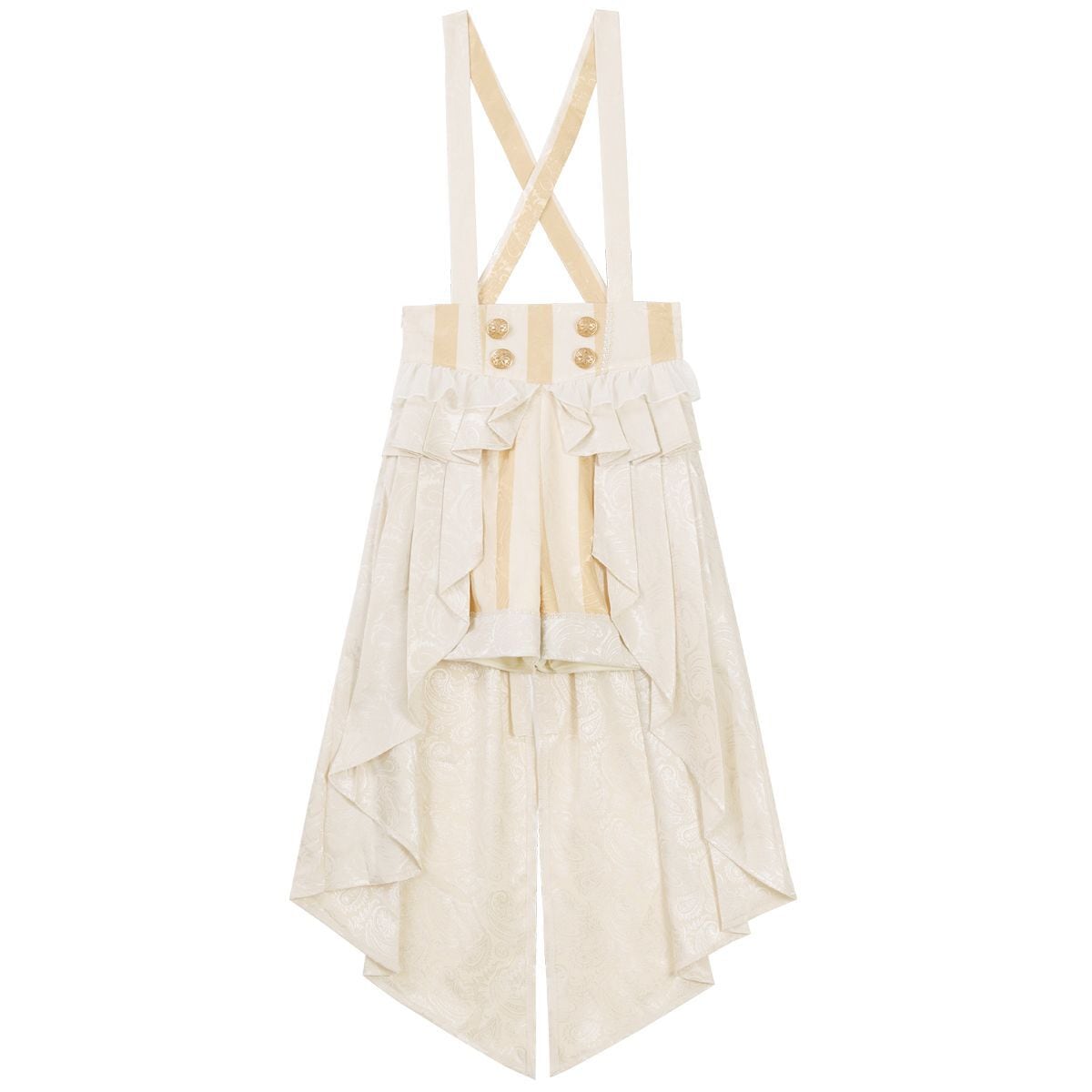 Prince Overalls Shorts Set