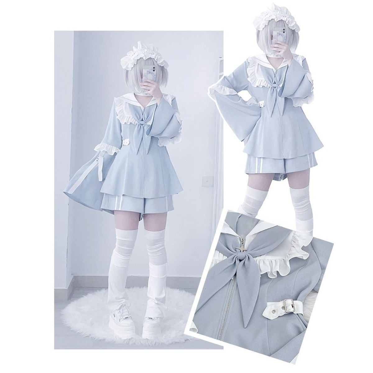 Subculture Angel Aesthetic Sleeve Ensemble