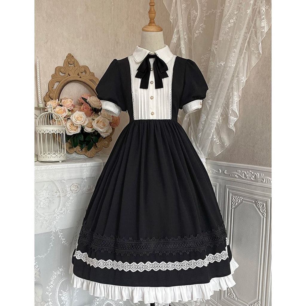 Victorian-Style Long Maid Outfit